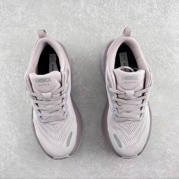 Hoka One One Women's Sneakers in Light Pink and Lavender - Picture 2 of 9